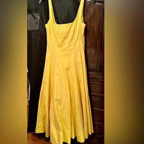 STAUD
Staud Yellow Wells Midi dress size 4 - Picture 2 of 2